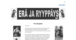 Desktop Screenshot of erajaryyppays.com